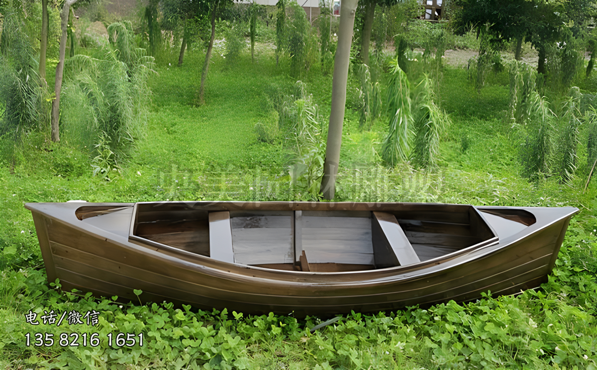 玻璃鋼仿真船擺件